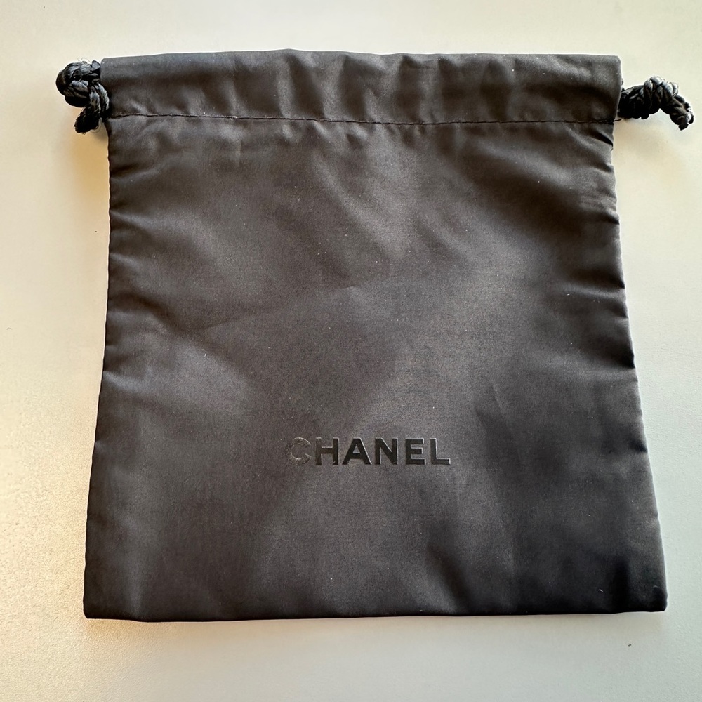 Chanel Microfiber Black Dust Bag